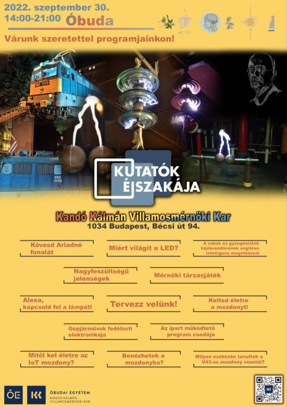 Kutatók éjszakája Óbudán
