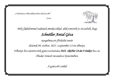 Bene quiescat in pace