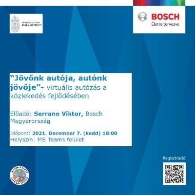 Bosch rendezvénysorozat 2. előadása