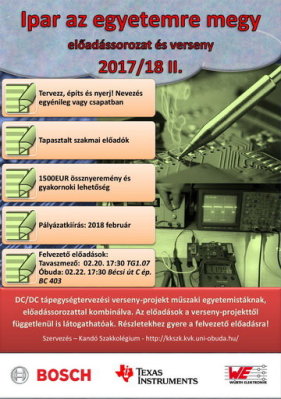 Ipar az egyetemre megy