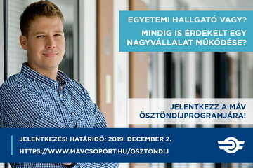 MÁV ösztöndíjprogram