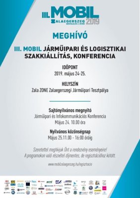 Meghívó - Az elektromobilitás hazai fóruma! III. MOBIL Járműipari Szakkiállítás, Konferencia