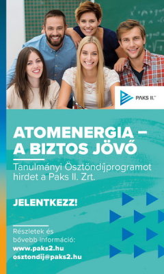 Paks II. Zrt. Tanulmányi Ösztöndíjprogram