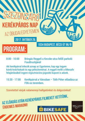 Szezonzáró kerékpáros nap